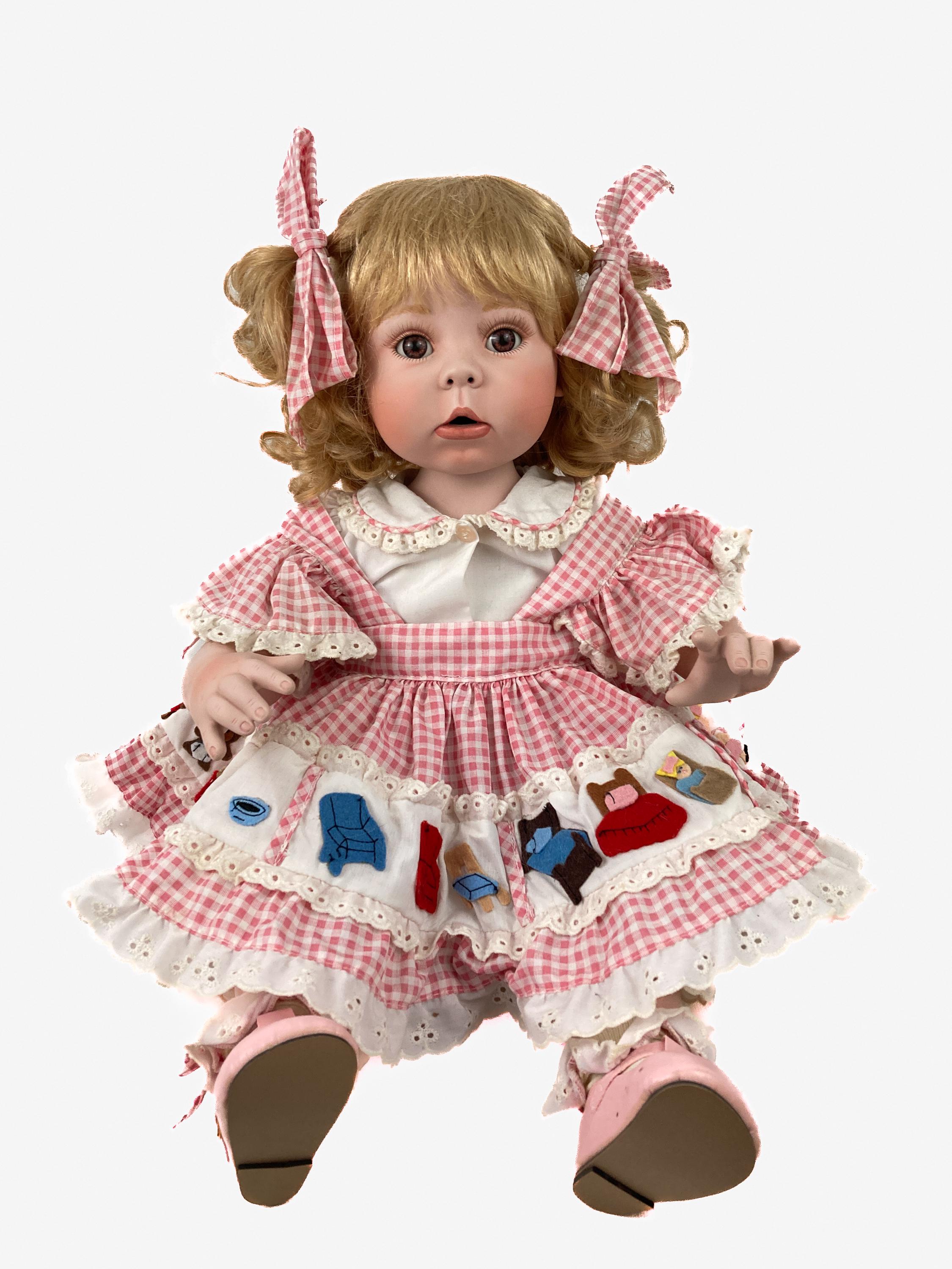 Marie Osmond Porcelain Doll GOLDILOCKS Once Upon A Dress 19