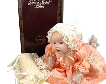 Picture Perfect Babies By Yolanda Bello Knowles Porcelain ~Heather Second Issue 1986 W/COA