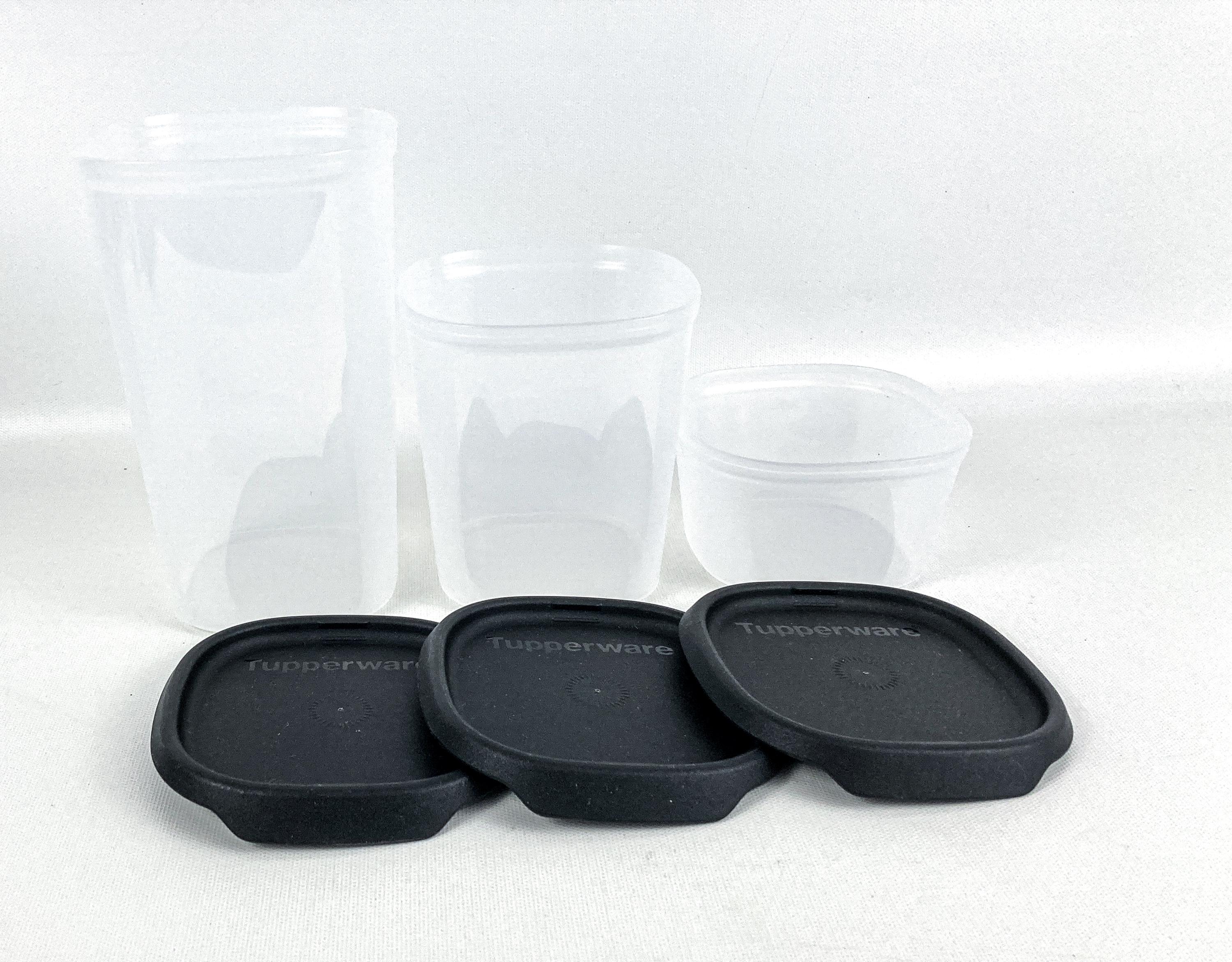 Tupperware One Touch Fresh Square 1.5 Cup/3.25 Cup/5.25 Cup