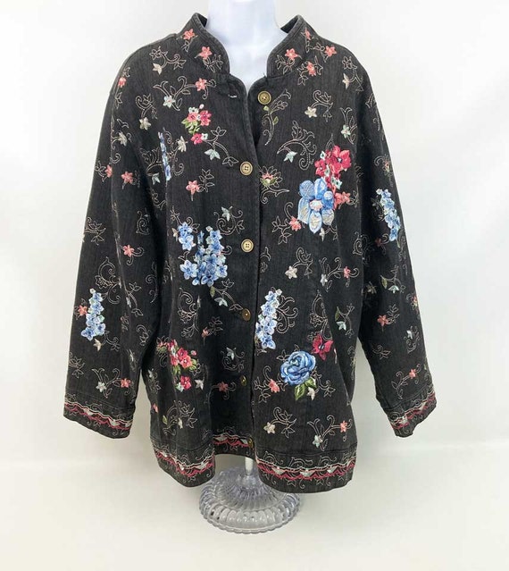 Jean Embroidered | Etsy