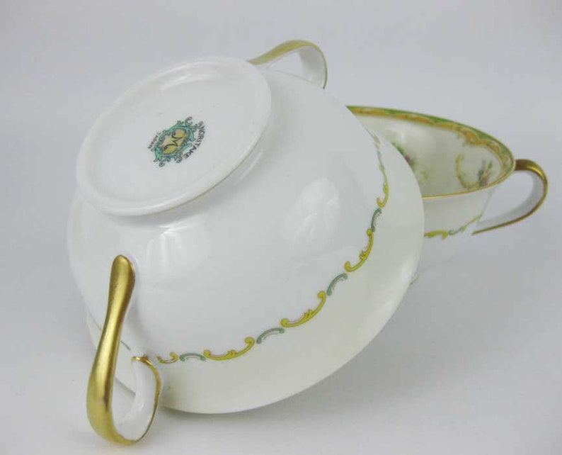 Vintage Noritake Bouillon Double Handled Cups 2 N1014 Circa Etsy