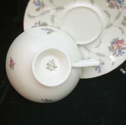 Vintage Bavaria Germany Tea Cup and Saucer by HERTEL JACOB - Etsy