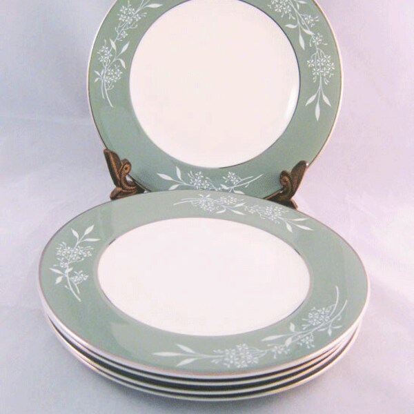 Syracuse China Candlelight Bread/Dessert Plates(5)
