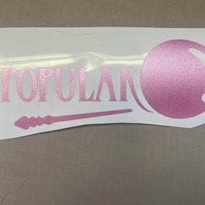 Popular Wicked Decal