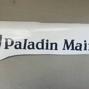 Dungeons and Dragons Paladin Main Decal