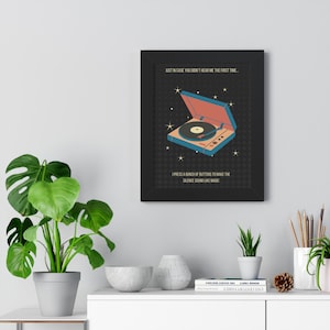 Premium Music Wall Poster | Frame, Download, Digital, Print | Gift, Wall Decor, Art, Funny, Collection | Deejay, Musician, DJ, Artist, Music