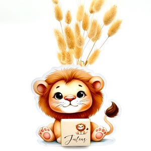 Cartes en chocolat personnalisées pour circoncision de mariage, cadeau d'anniversaire pour invités, cadeau de fête, anniversaire d'enfants, barre chocolatée lion