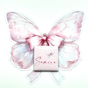 Biglietti di cioccolato personalizzati con farfalle, per matrimonio, circoncisione, regalo per gli ospiti di compleanno, bomboniere per bambini, bar di caramelle per il compleanno.