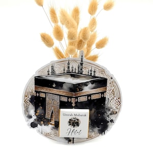 Biglietti di cioccolato personalizzati per Umrah Mubarak, matrimonio, circoncisione, regalo per gli ospiti di compleanno, bomboniere per bambini, bar di caramelle per il compleanno