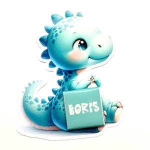 Biglietti di cioccolato personalizzati Dino, bomboniere per matrimonio, circoncisione, regalo per gli ospiti di compleanno, bar di caramelle per bambini.