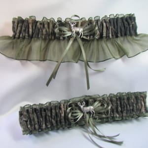 camouflage garter belt Finger Vibrator