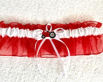 RED farm TRACTOR liga de bodas de liga.