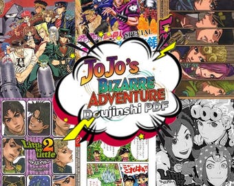 JoJo's Bizarre Adventure Doujinshi PDF - Poco a poco, Clamp in Wonderland, Towa ni Shinu Made, Married Life / Descarga instantánea