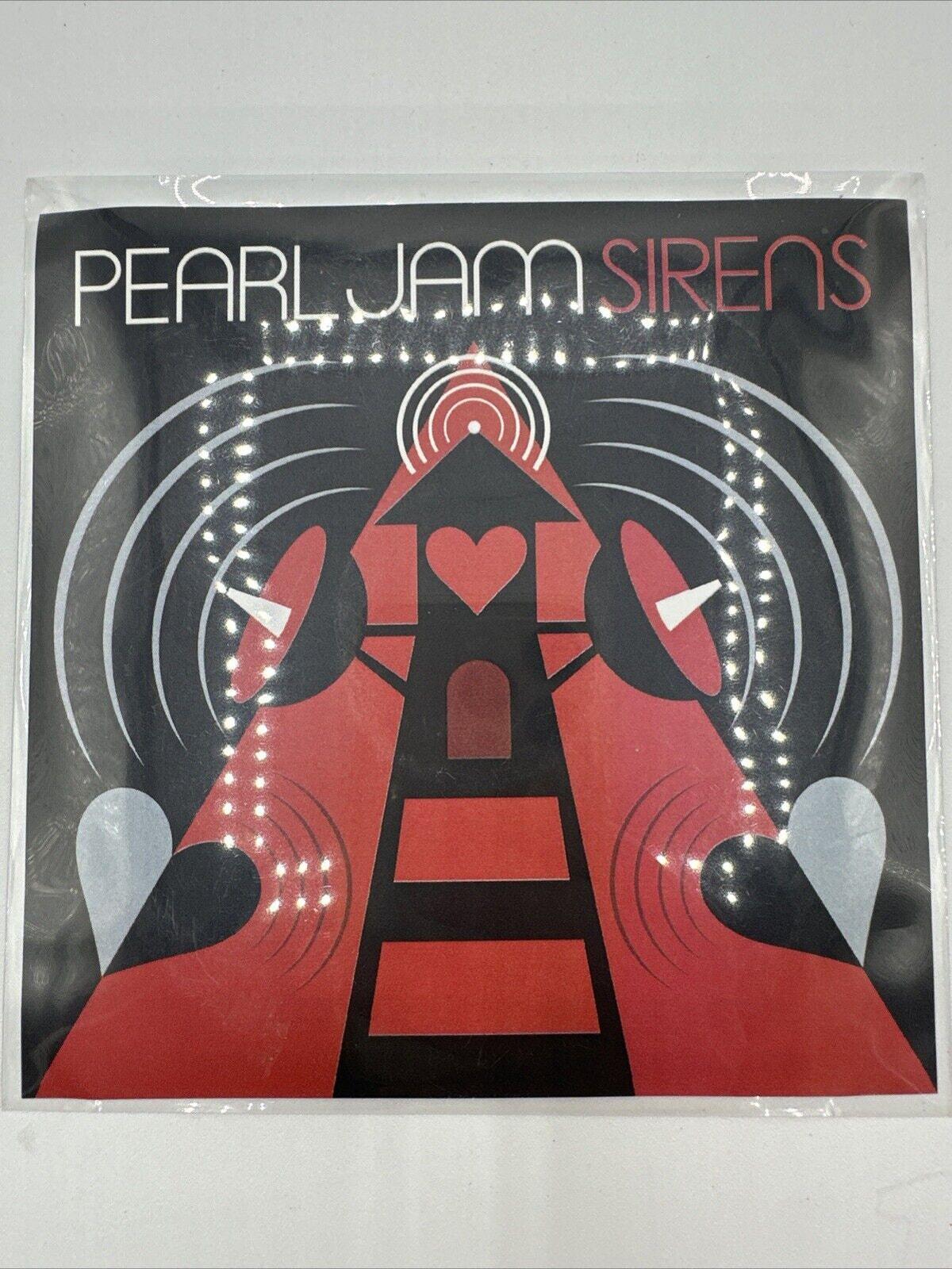 Pearl Jam Sirens Promo CD Rare Cardboard Sleeve Monkey Wrench