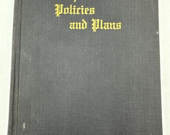 Metropolitan Policies and Plans 1926 New York A Text Book For The Agency Force