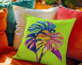 Boho Monstera Leaf Clipart, 12 PNG And SVG Designs, 300 DPI Digital Download No37