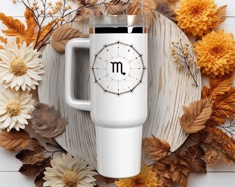 Smart Object Mockup, 40oz Stainless Steel Tumbler PSD for Photopea No27
