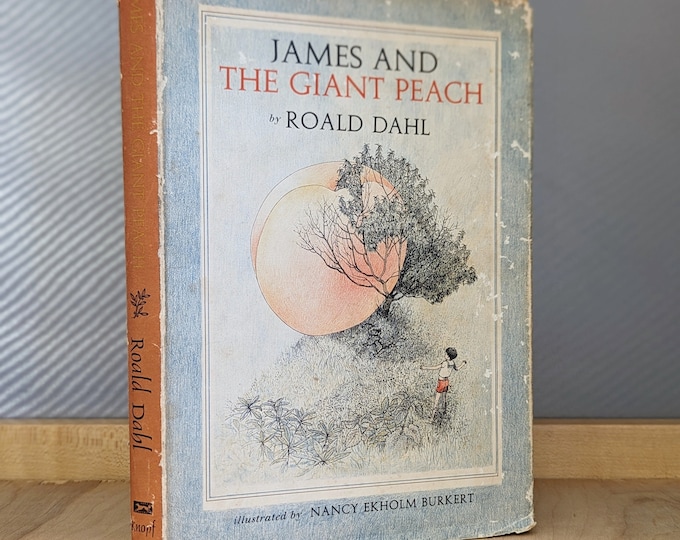 James and the Giant Peach by Roald Dahl 1961 - Etsy