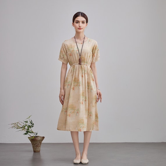 chocolate brown long sleeve dress Avec Les Filles Women's Asymmetric Drape Long Sleeves Maxi Dress - Chocolate Brown main image 1