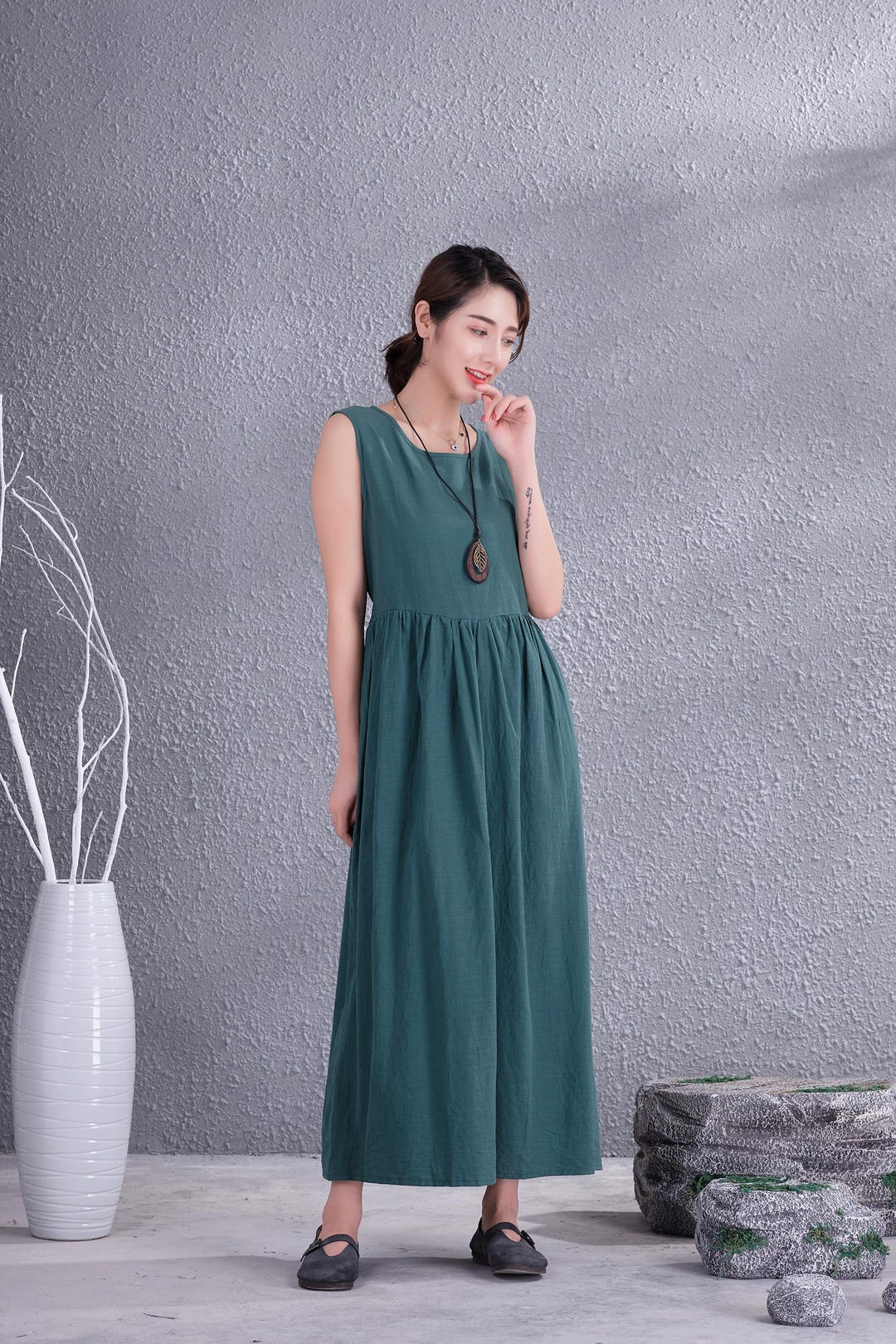 formal evening dresses for weddings Wholesa Sheath / Column Elegant Wedding Guest Dress V N Color:Shaded Spruce 50s blue dress Selkie Seal Skin –