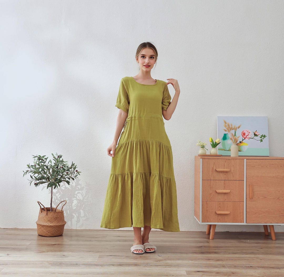 Lemon Skies organic cotton dress main image 0