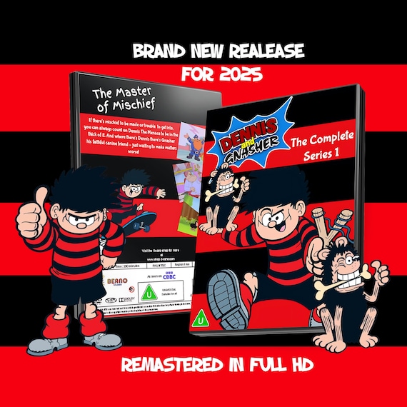 Dennis the Menace and Gnasher the Complete Series 1 DVD Beano
