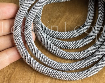 Weiches Seidenseil 8 Mm, 10 M – Geflochten, Gedreht, Aus Polyester, Für Dekoration, Camping, Marine