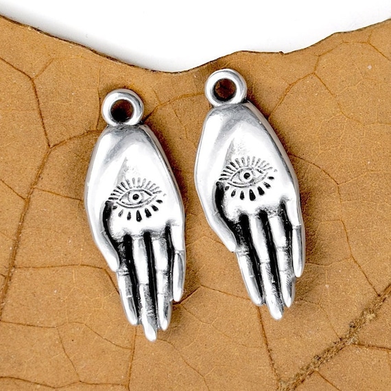 Hand with eye on sale charm