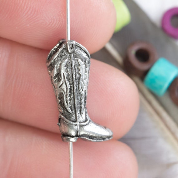 3D Cowboy Hat Charm Sterling Silver, Made in the USA 3D Cowboy Hat Charm Sterling Silver, Made in the USA
