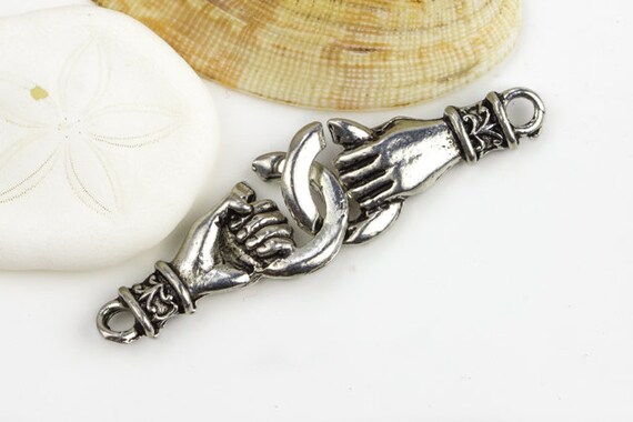Necklace Clasps Toggle Gorgeous Tibetan Silver Buckle Connector