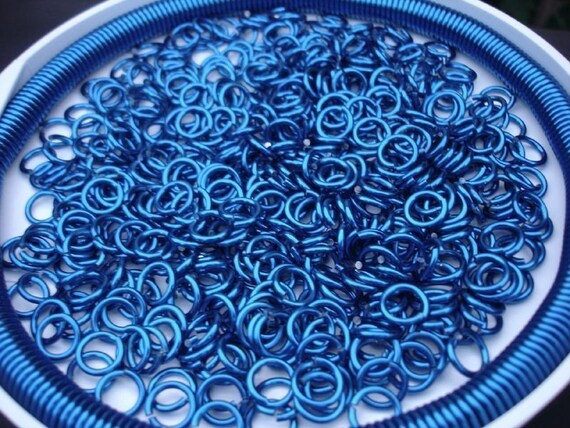 Aazon.co: Blue Anodized Aluinu Jup Rings 150 1/4 16g Saw Cut