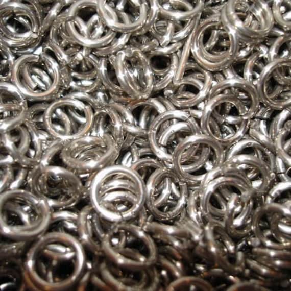 Sterling silver jump hotsell rings for chainmail
