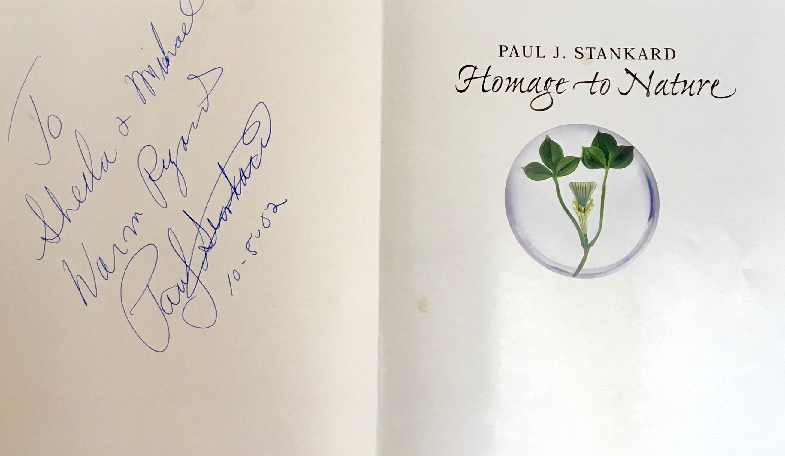 Paul Stankard's Homage to Nature SIGNED COPY - Etsy