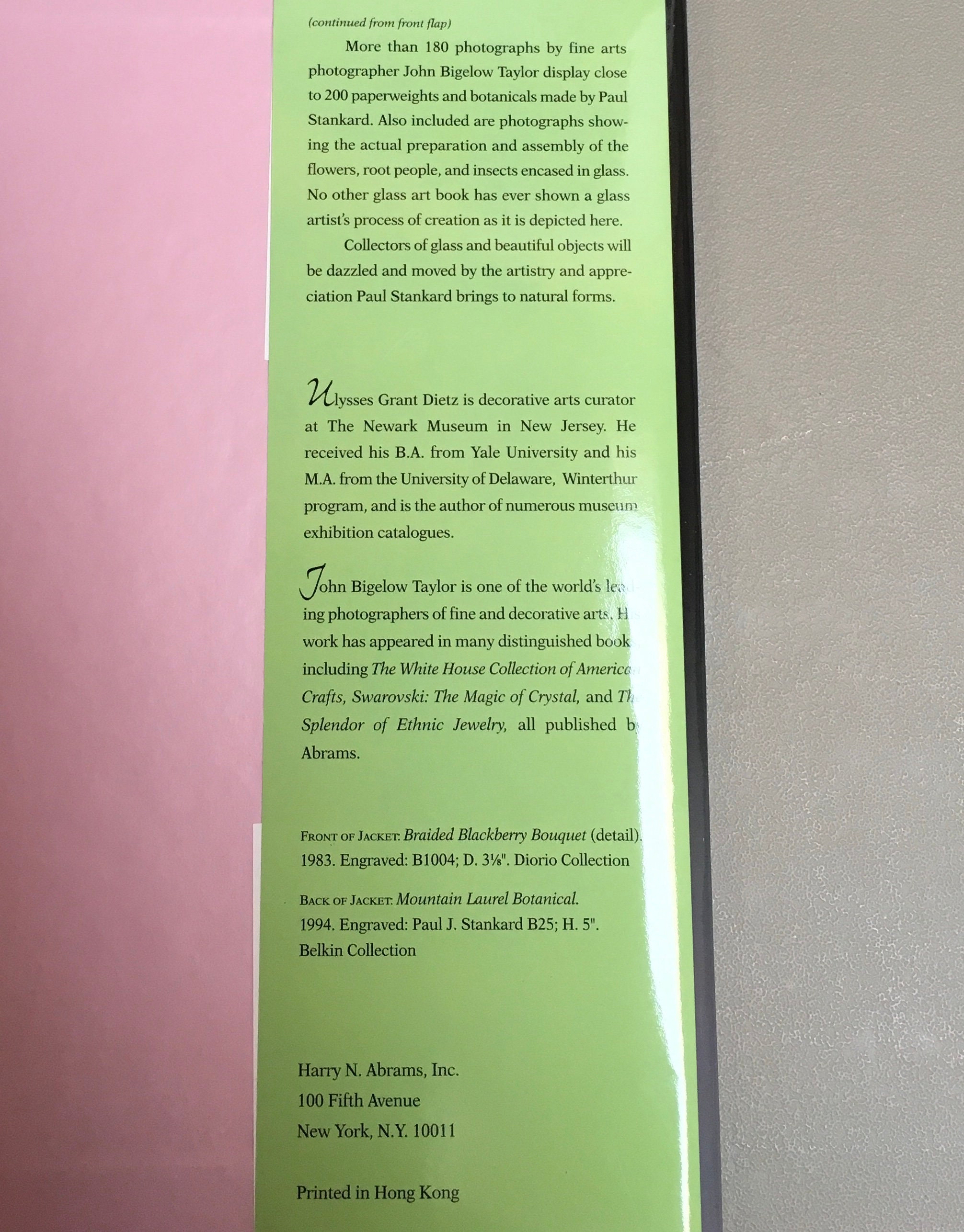 Paul Stankard's Homage to Nature SIGNED COPY - Etsy