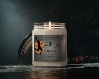 Smells Like Lebron - Scented Soy Candle, 9oz