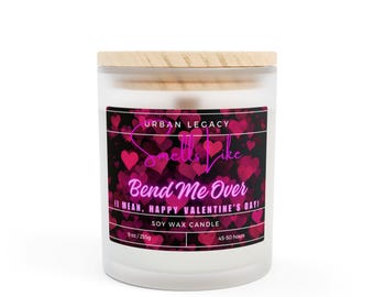 11 oz sojawaskaars buig me voorover Valentijnsdagcadeau, woondecoratie, romantische kaars, leuk kaarscadeau