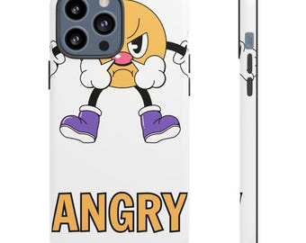 Mobilskal med arga emojis, tufft telefonfodral, perfekt present till spelare, roligt tillbehör för barn och tonåringar, smartphone-skydd