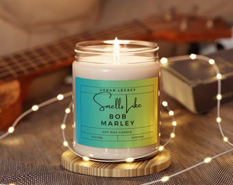 Smells Like - BobMarley - sojageurkaars, 9oz
