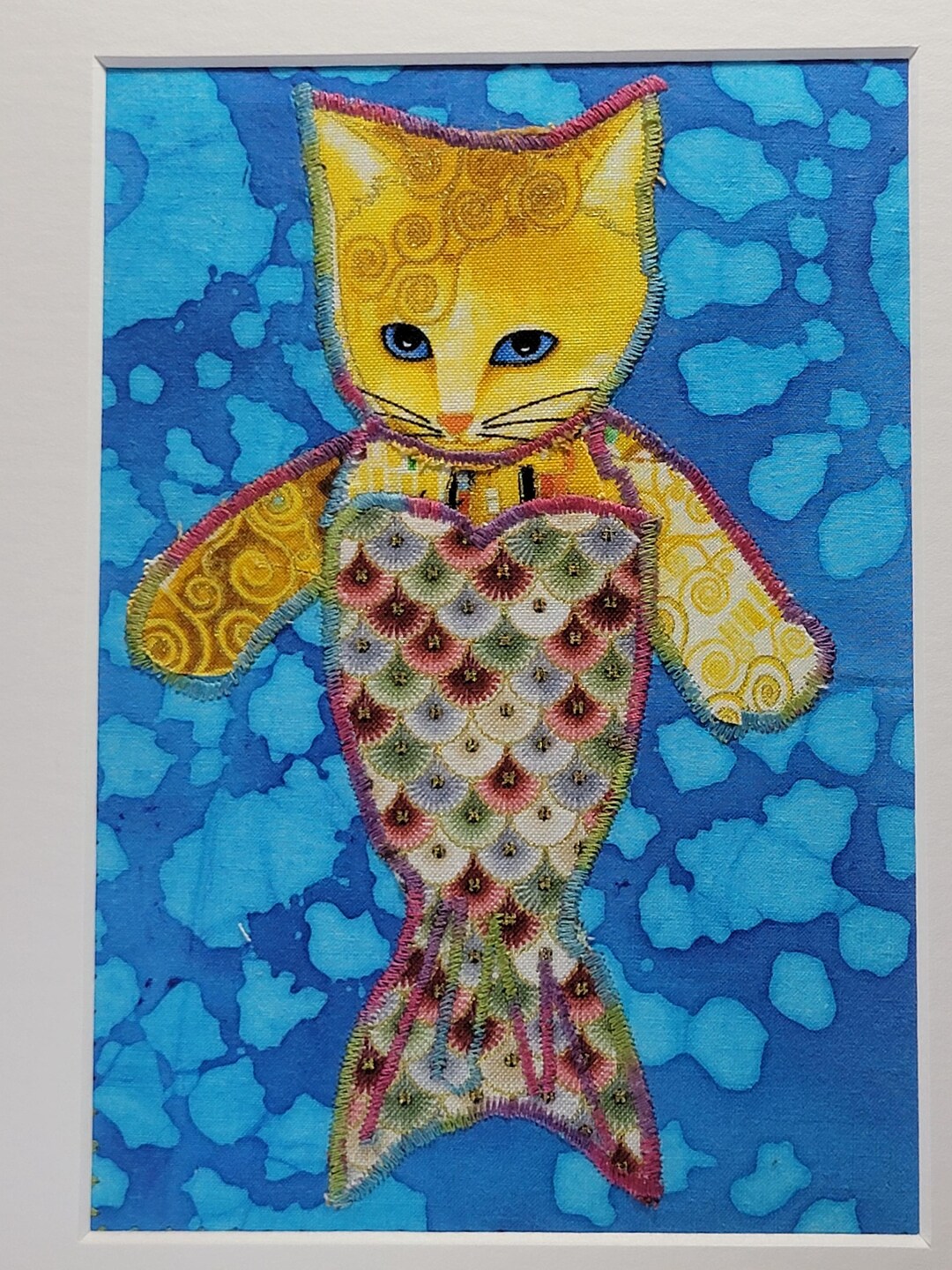 Merkitty Fabric Art Painting - Etsy