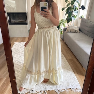 Cream wedding dress for maternity photoshoot, pregnancy dress For baby shower, wedding dress, Bridal gown