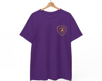 Raging Bull Shield Minimalist T-Shirt – Italian Supercar Inspired Pocket Print Tee