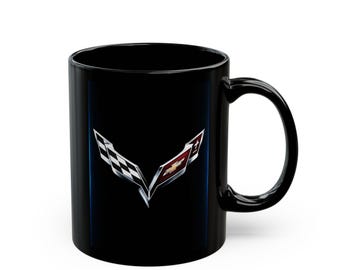 Chevy Corvette Coffee Mug, Car Guy Mug,  Mug, Gift for Dad, Husband, Father, Car Lover, Car Enthusiast,