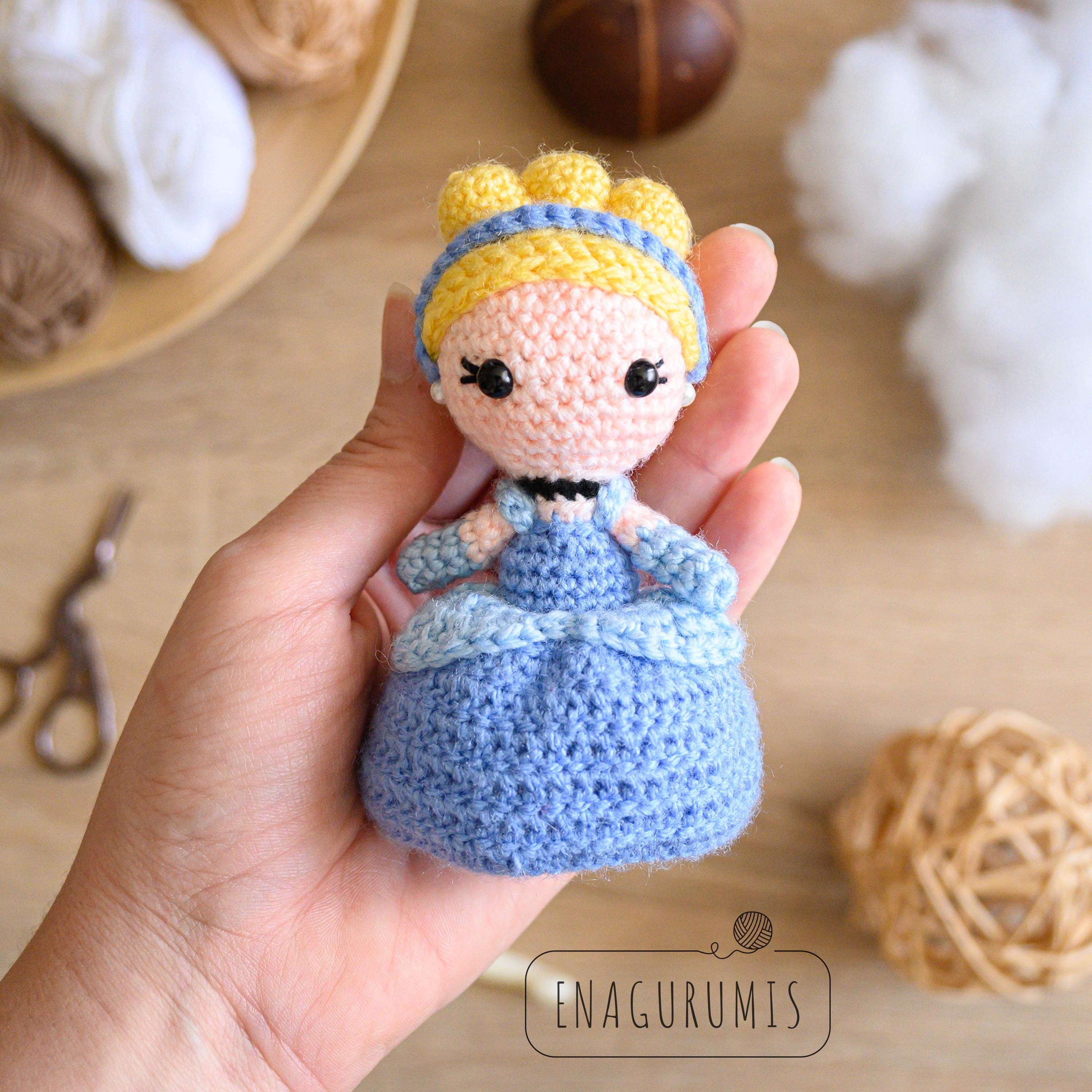 cinderella crochet dress Cinderella Doll Amigurumi Crochet Free Pattern