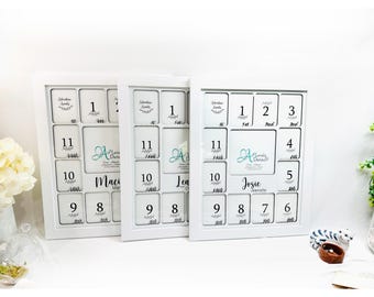 Marco de fotos personalizado para la etapa escolar