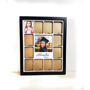 School Years Photo Frame Picture Frame Custom Personalized Photo Display Photo Display Board Back to School