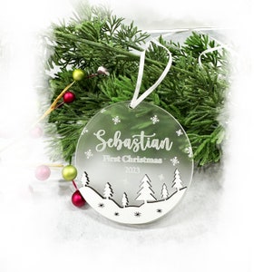 Baby First Christmas Ornament 2023