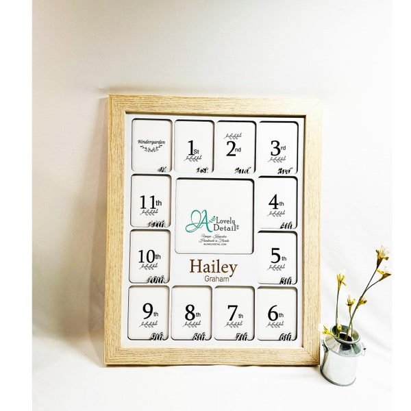 School Years Picture Frame - Etsy