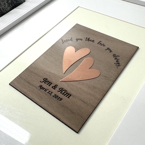 Personalized Copper  7th  22nd  Anniversary  gifts