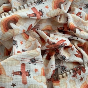 Muslin blanket, Muslin swaddle blanket, Muslin baby cloth, Organic muslin squares, Muslin baby blanket, Baby blanket, stroller blanket