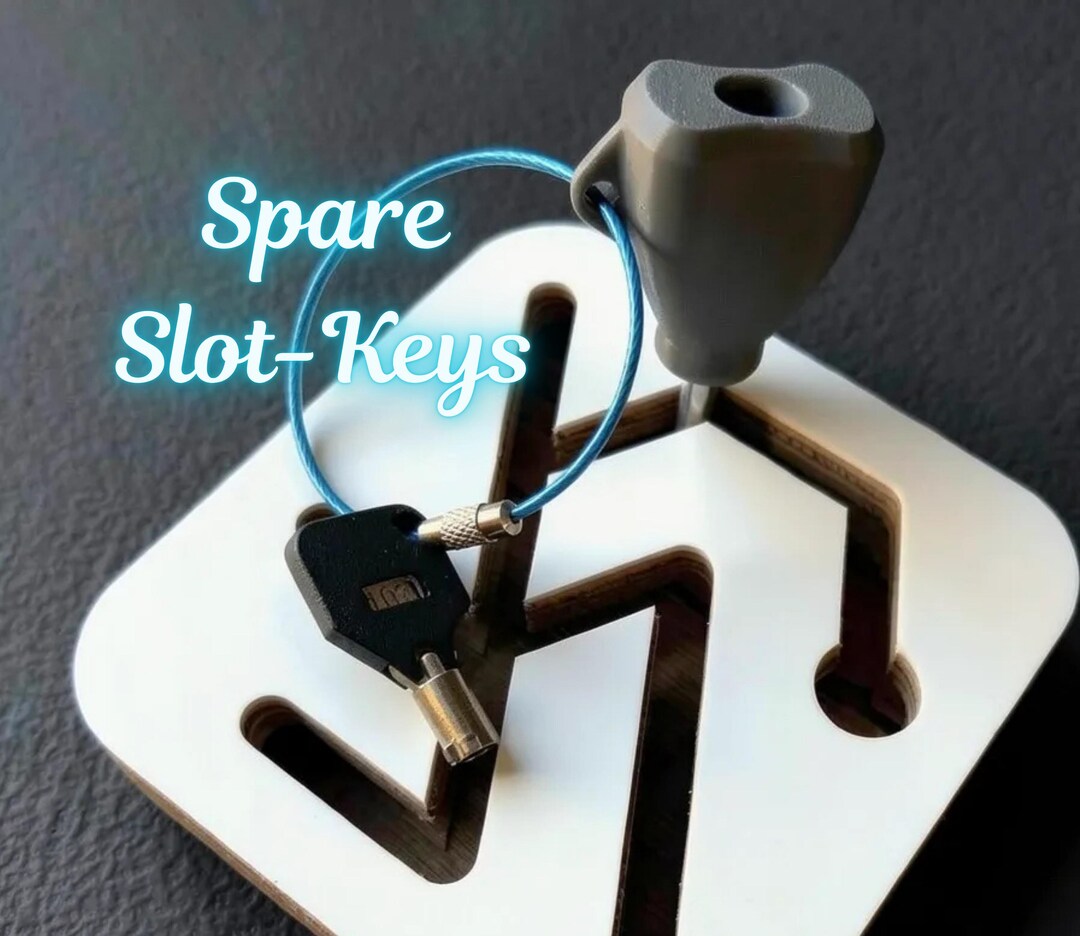 Interactive Maze Key Add-on | Replacement & Extra Slot Key | Escape ...